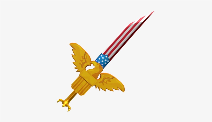 Download Gold Eagle Sword - Roblox Gold Eagle Sword | Transparent PNG ...