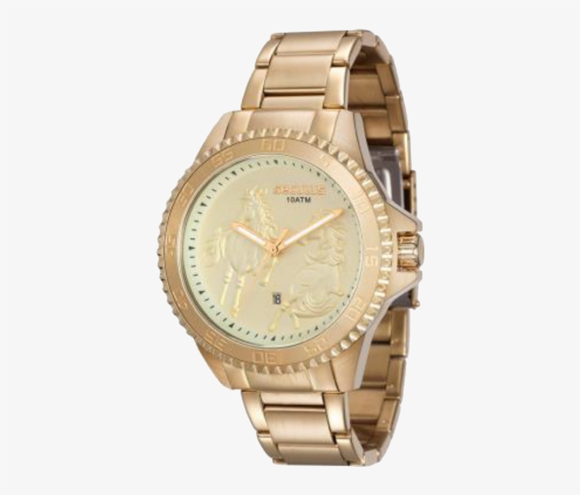 20411gpsvda1 Relógio Masculino Seculus Country Analógico - Fosil Sat Zenski Zlatni, transparent png download