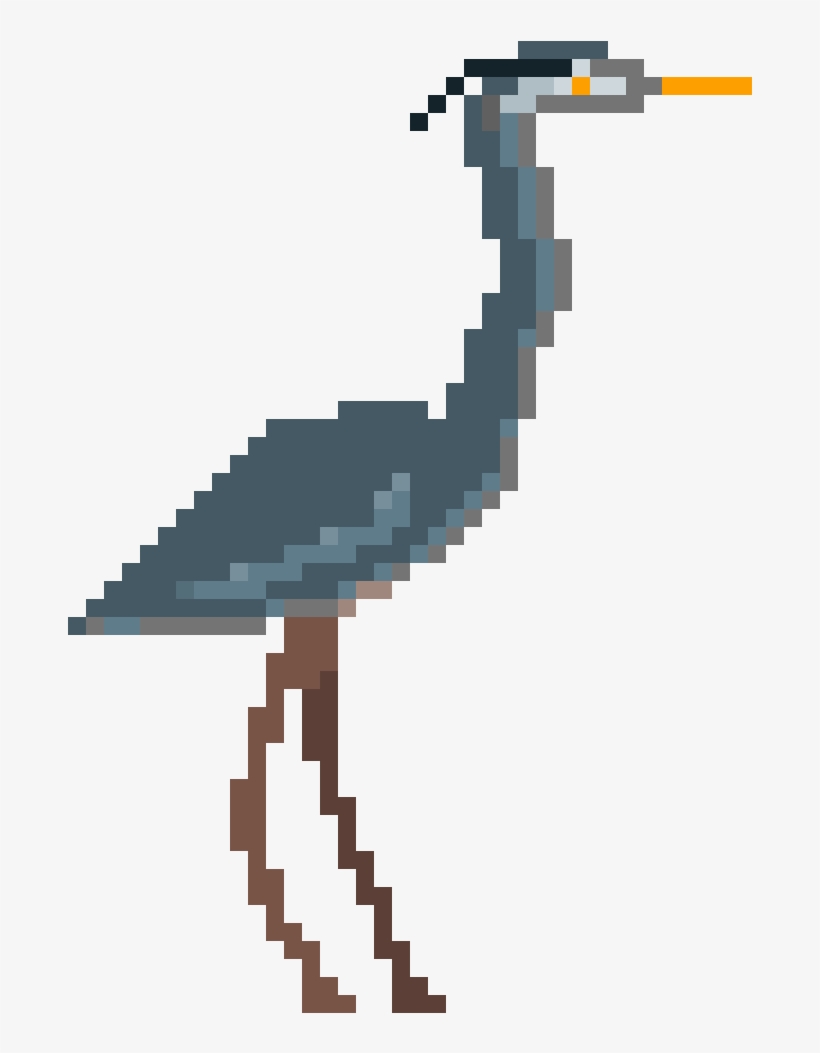 Great Blue Heron - Portable Network Graphics, transparent png download