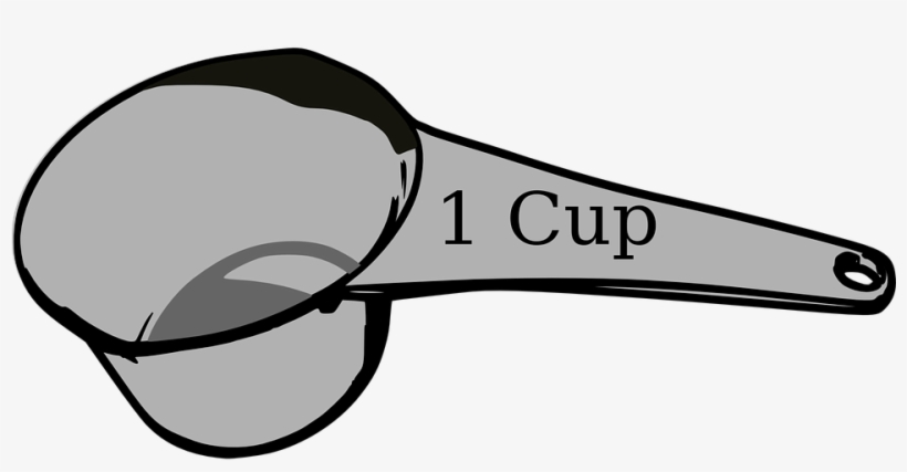 Baker Sheep With Baking Spoon Clipart Commercial Use - 1 3 Cup Measure, transparent png download