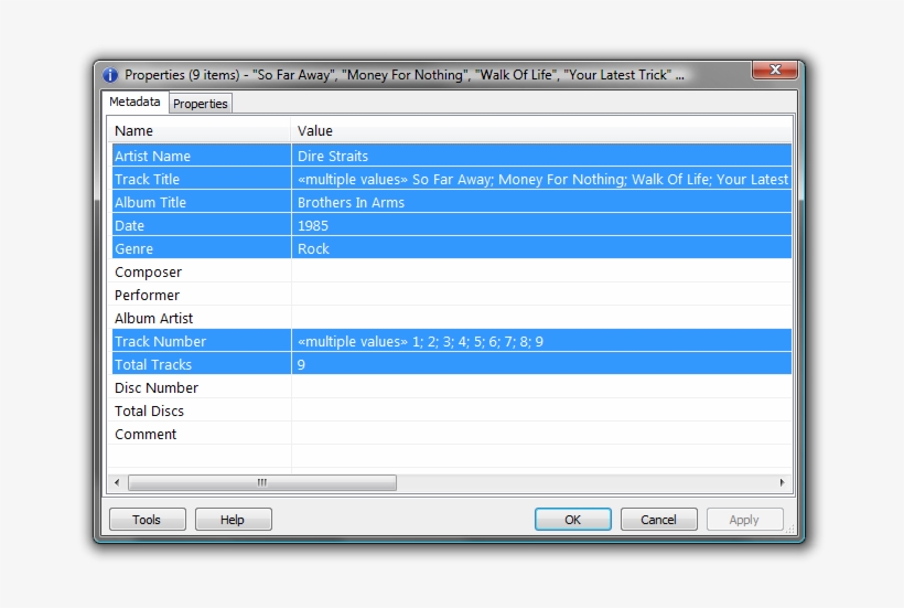 Foobar2000 Tagtransfer 1 - Foobar2000 Properties, transparent png download