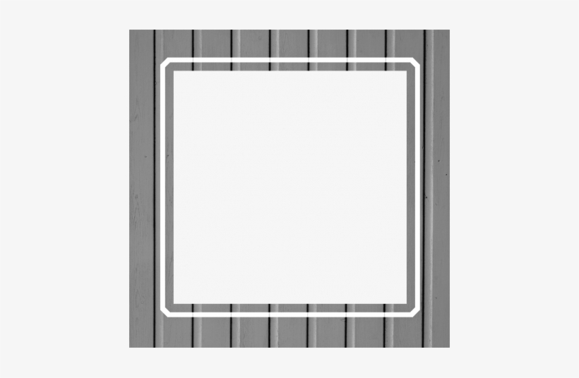 Wood Frame Template 001 Graphic By Janet Scott - Monochrome, transparent png download