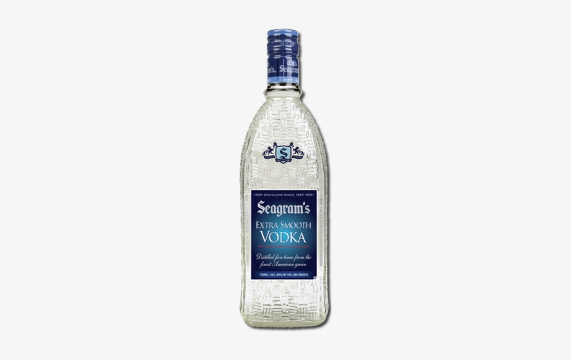 Seagram's Extra Smooth Vodka - Seagram's Vodka 750 Ml, transparent png download