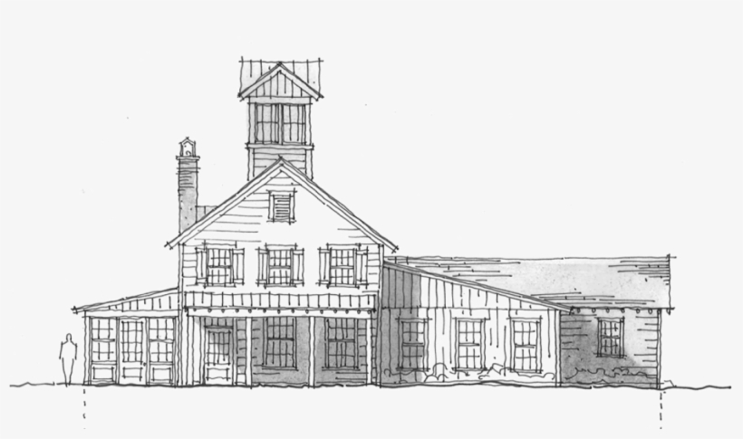 This Selection Of Sketches Follows The Evolution Of - Architecture, transparent png download