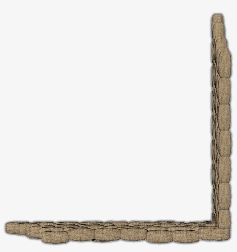Sandbags Corner - Wood, transparent png download
