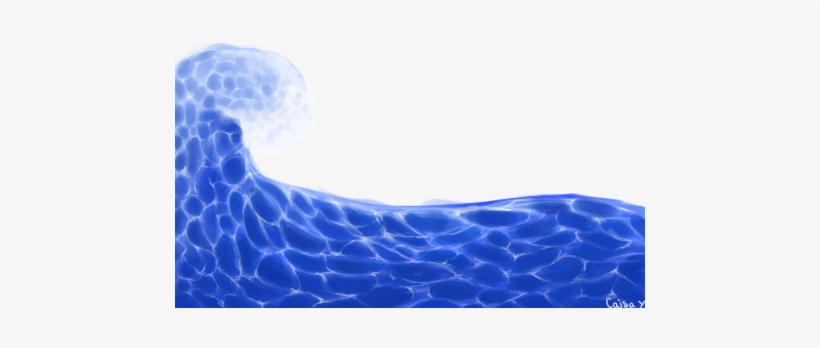 Cartoon Waves Waves By Cartoon Heart On Deviantart - Digital Art, transparent png download
