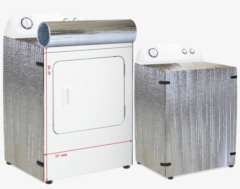 Clothes Dryer Insulation Cover - Clothes Dryer, transparent png download