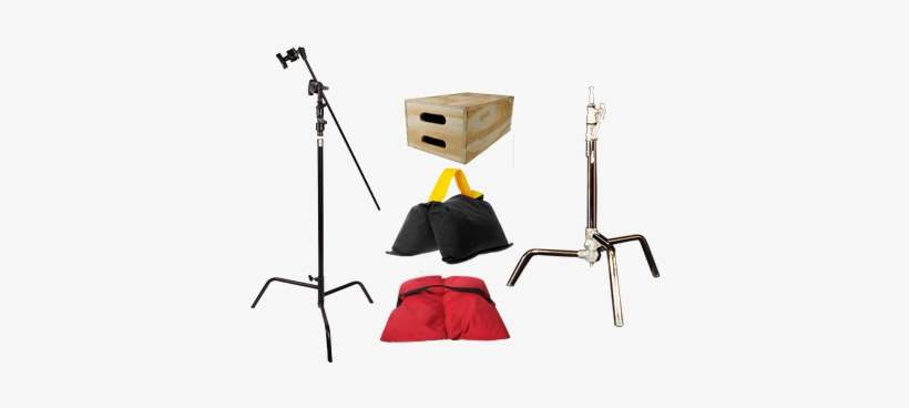 Rent Grip C-stands Sand Bags Appleboxes - First Camera, transparent png download