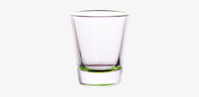 5 Oz Colored Base Barconic® Shot Glass - 2 Oz Green Base Barconic Shot Glass, transparent png download
