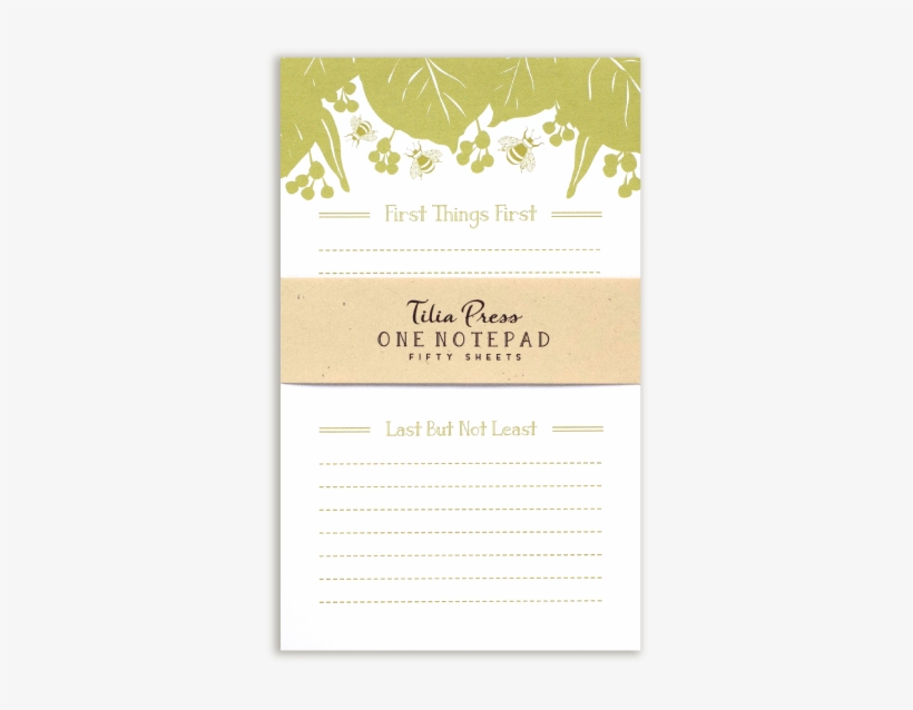 Bee And Linden Leaf Notepad - Notepad++, transparent png download