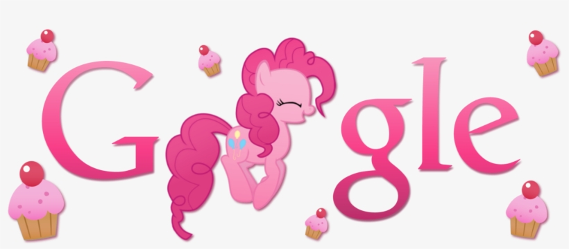 Pinkie Pie Google Logo Install Guide By Thepatrollpl-d63hbxt - My Little Pony Google Logo, transparent png download