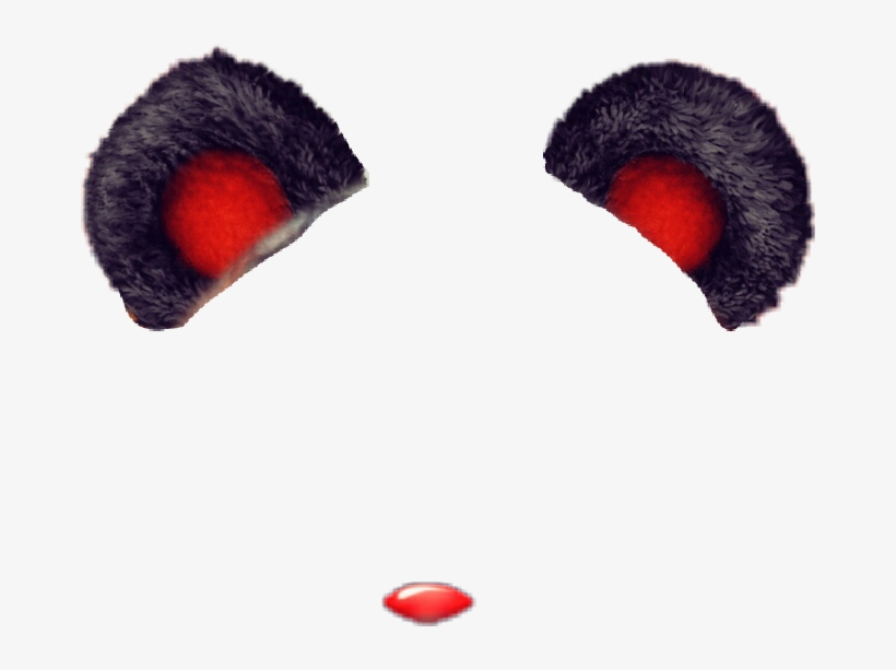 Halloween Bear Ears Bear Snapchatfilter Halloween Ears - Halloween, transparent png download