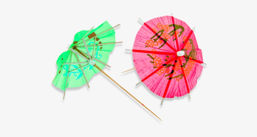 Umbrellas - Cocktail Umbrella, transparent png download