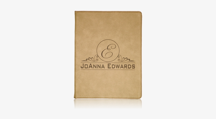 Light Brown Leatherette Portfolio, transparent png download