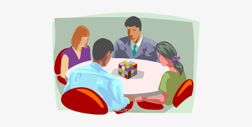 Business Meeting, Problem Solving Royalty Free Vector - Problem Solving Vector Png, transparent png download
