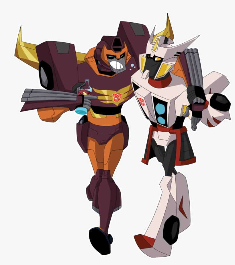 Drift And Rodimus Sticker - Rodimus Prime, transparent png download
