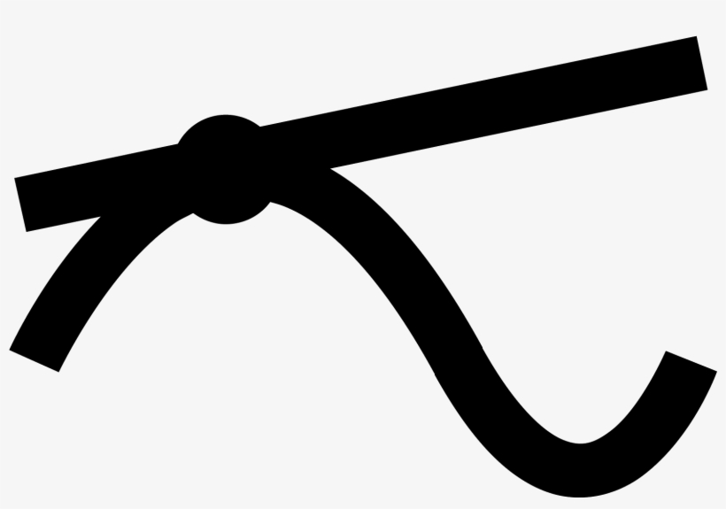 This Looks Like A Curvy Line Underneath A Straight - Tangent Icon, transparent png download