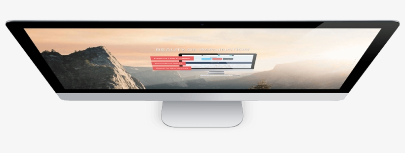 Imac Curvy For 1440p - Computer Monitor, transparent png download