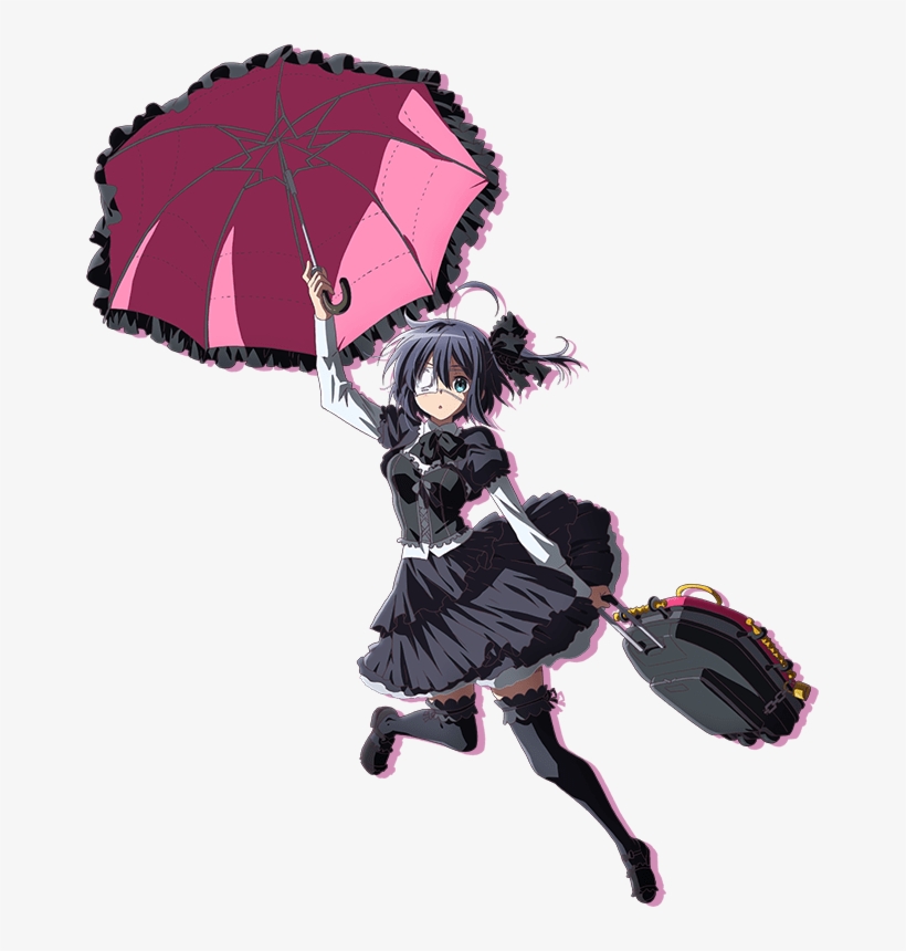 Name In Japanese, 小鳥遊 六花 - Chuunibyou Rikka, transparent png download