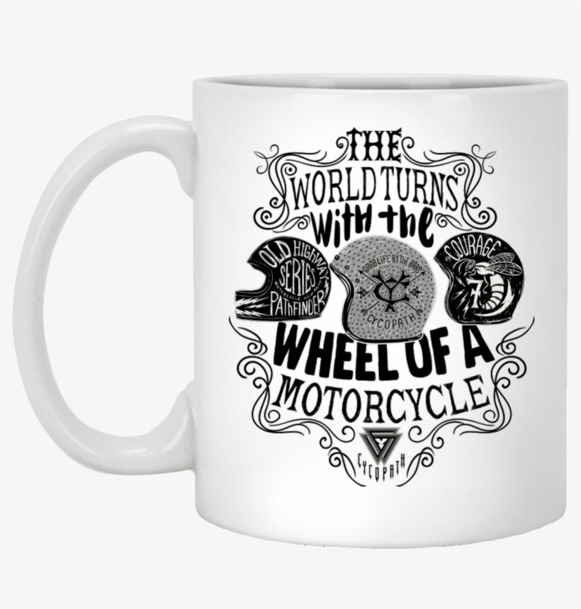 Motorcycle Coffee Mug, transparent png download