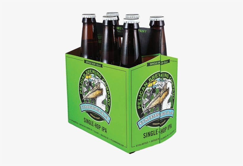 Pelican Brewing Umbrella Ipa - Beer Bottle, transparent png download