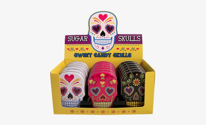 Sugar Skulls Sweet Candy Skulls - Sugar Skulls Candy Tin, transparent png download