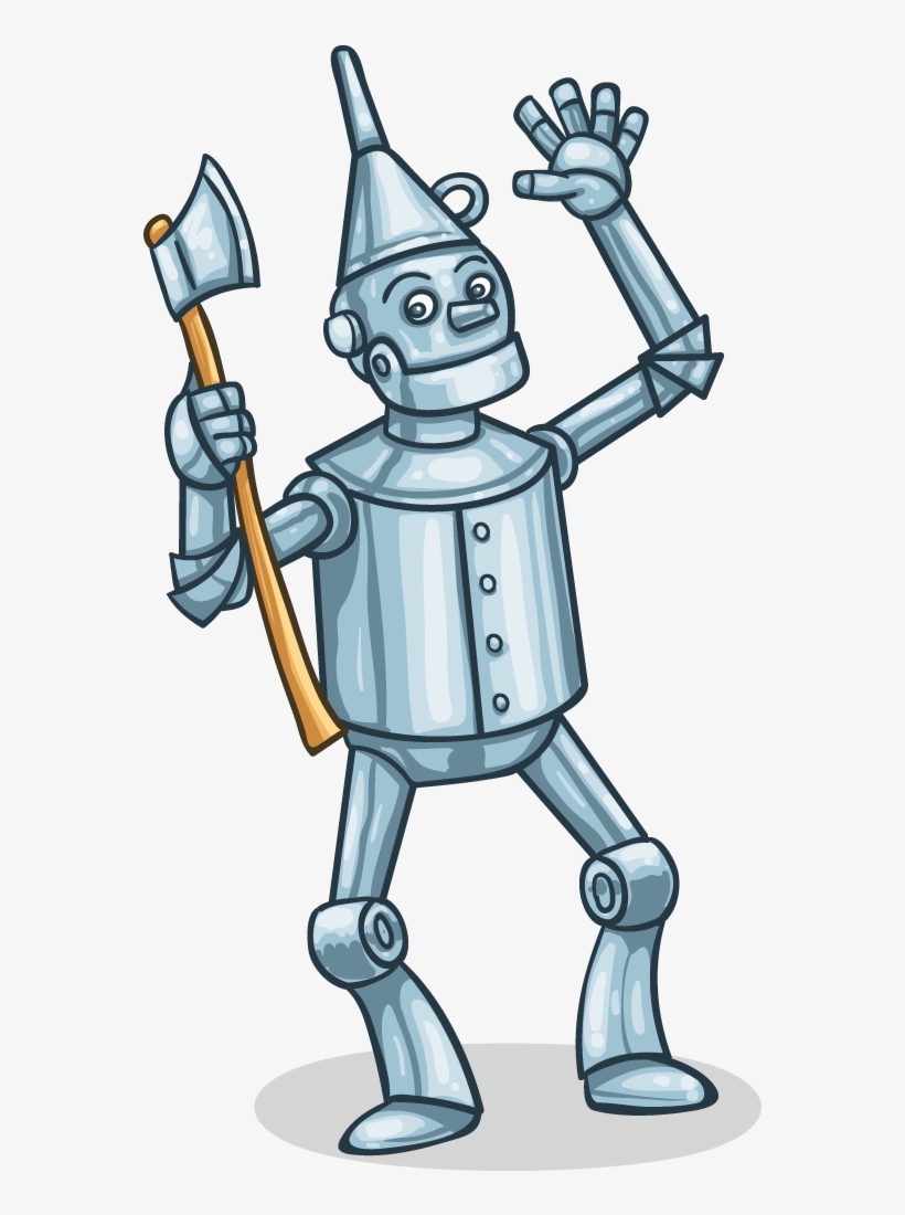 Scarecrow Tin Man - Tin Man, transparent png download
