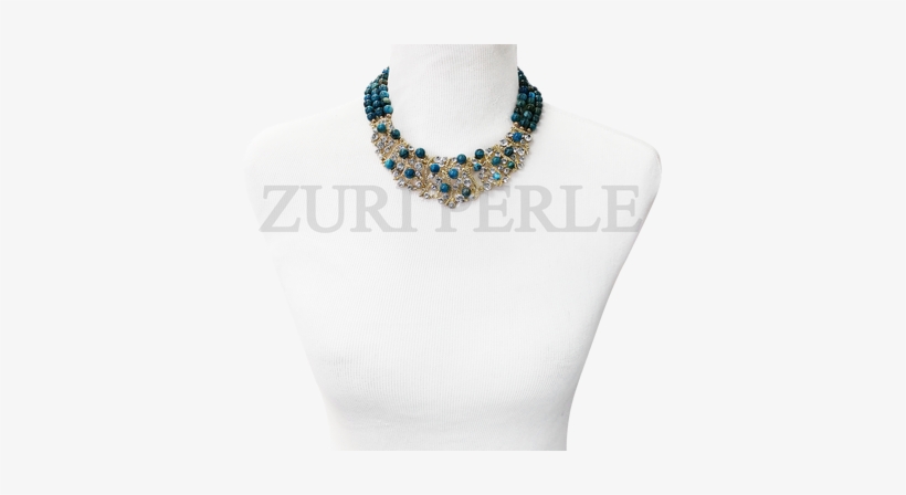 Handmade Blue Lace Agate Necklace, Made With Blue Lace - Necklace, transparent png download