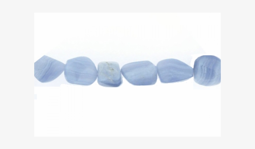 Blue Lace Agate Tumble Beads Agate Beads - Crystal, transparent png download