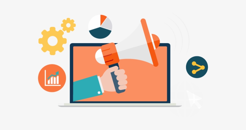 El Marketing Digital Es La Aplicación De Las Estrategias - Online Reputation Management Vector, transparent png download