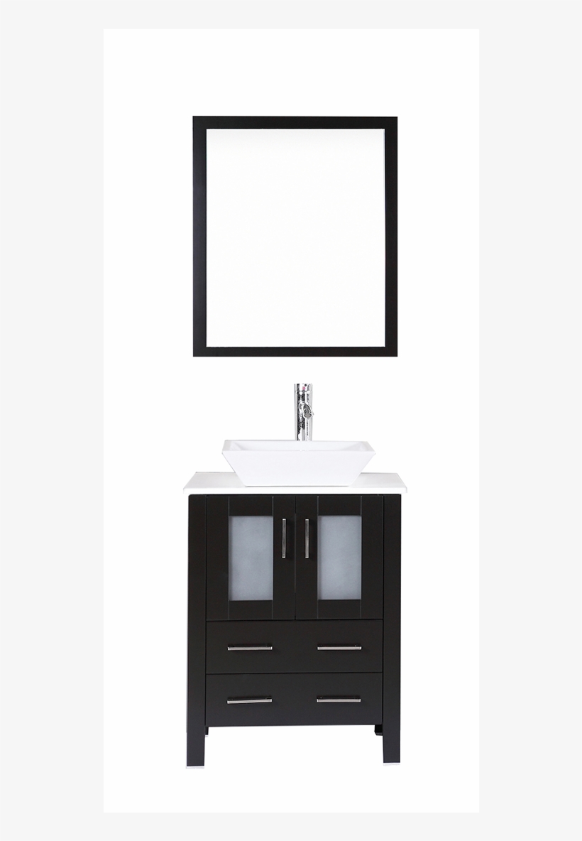 The Simple Modern Lines Are Accentuated By The Ceramic, - Bathroom Sink, transparent png download