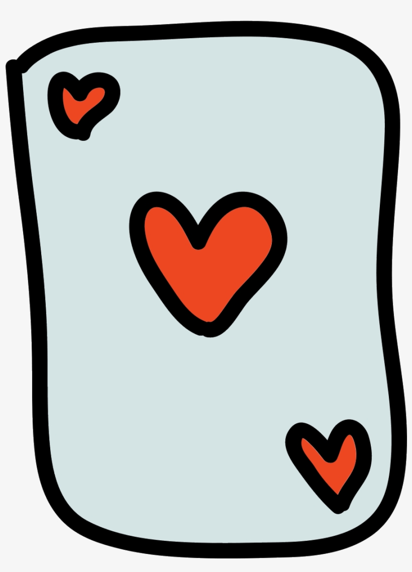3 Of Hearts Icon, transparent png download
