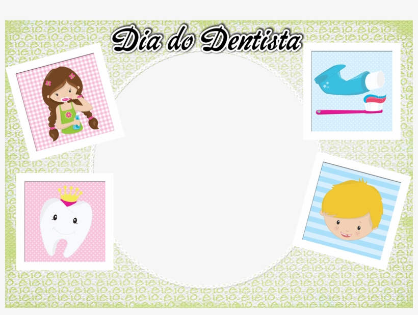 Moldura Do Dia Do Dentista - Moldura Dentista Png, transparent png download