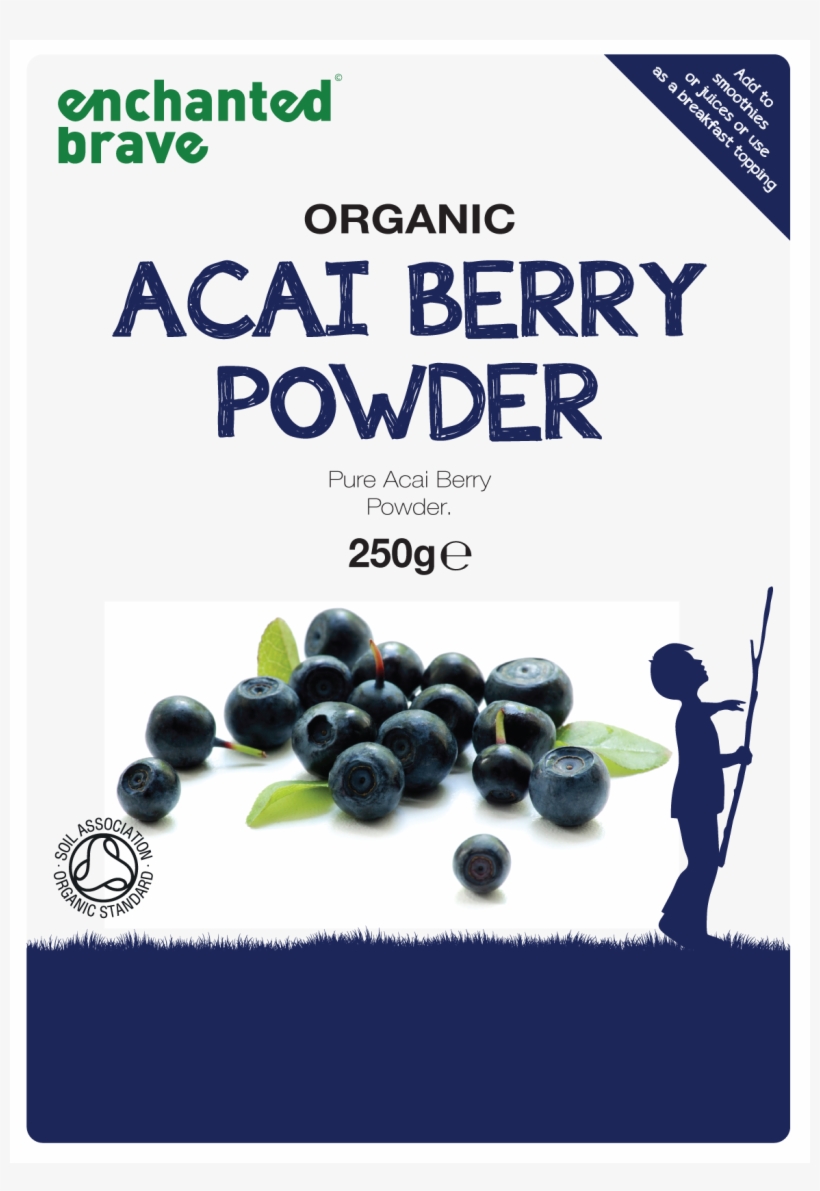 Açai Berry Powder - Vista Nutrition Acai Peak 250mg 240 No.s, transparent png download
