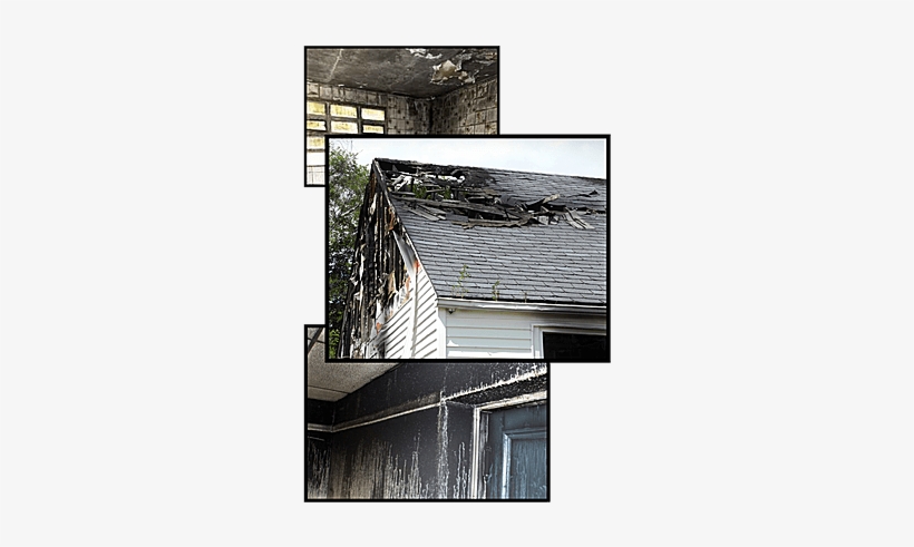 Fire & Smoke Damage Restoration In New York - Log Cabin, transparent png download