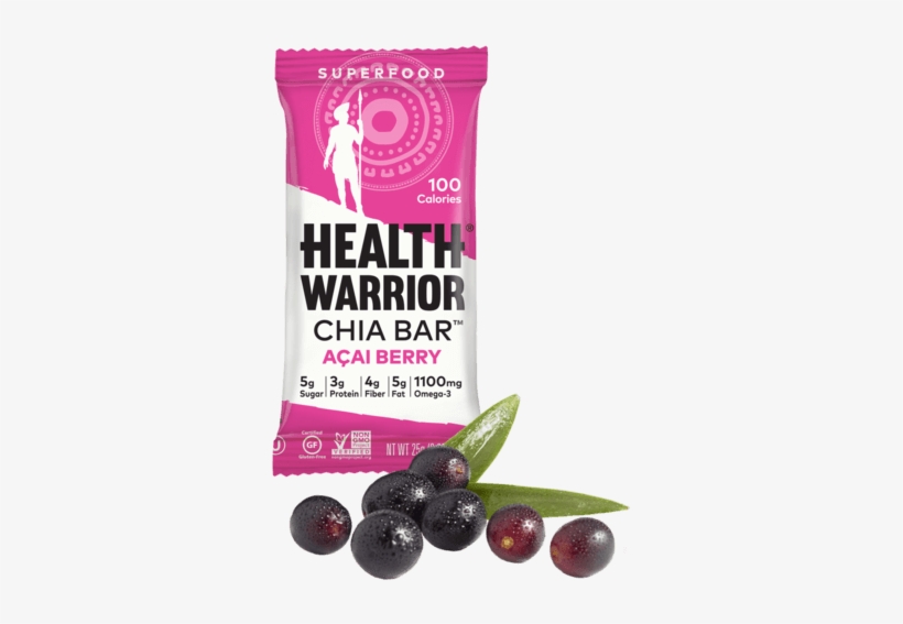Health Warrior Chia Energy Bar - Health Warrior Acai Berry Chia Bars, transparent png download