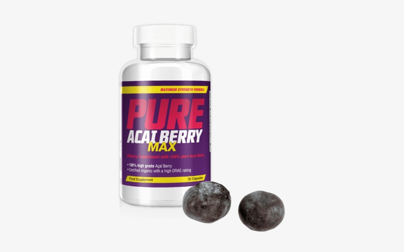 Pure Acai Berry Max, transparent png download