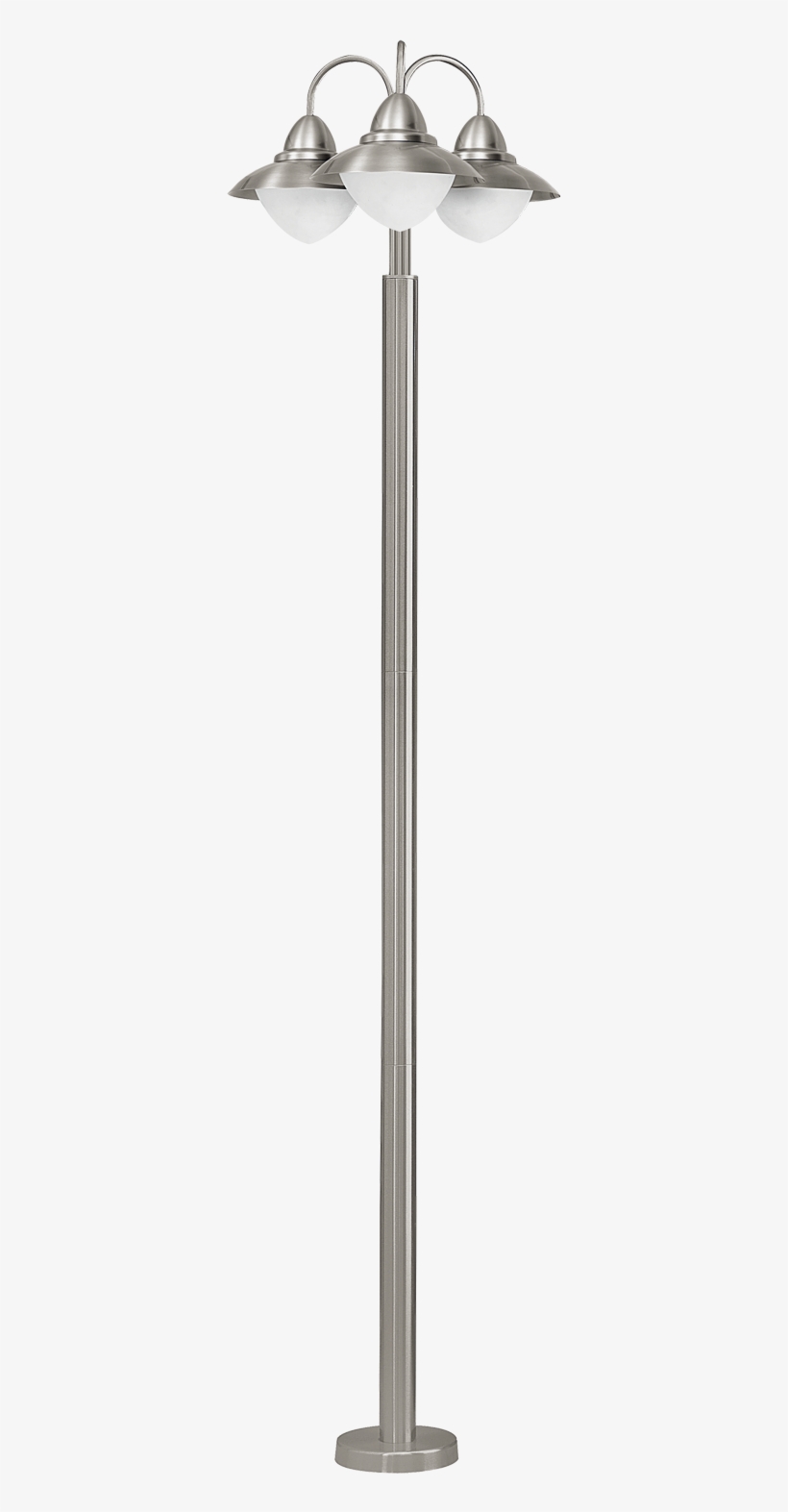 Sidney Outdoor 3l Lampost - Eglo 87105 Sidney Stainless Steel Outdoor Wall Light, transparent png download