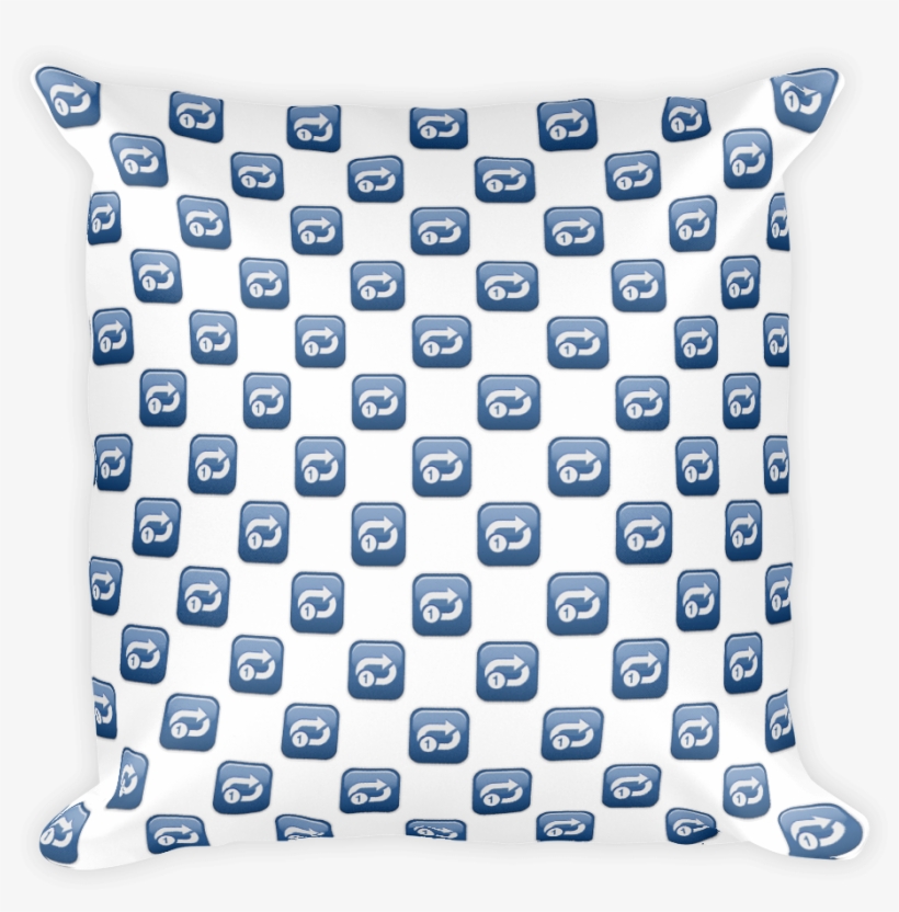 Clockwise Rightwards And Leftwards Open Circle Arrows - Fried Shrimp Emoji Pillow, transparent png download
