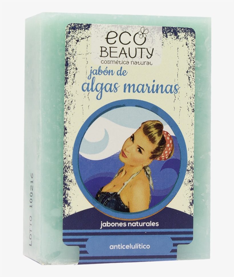 Jabón De Algas Marinas Natural - Jabón De Aloe Vera Ecobeauty 100 G, transparent png download