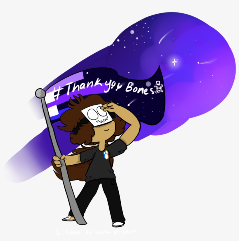 Bones Clipart Thank You - Pencil, transparent png download