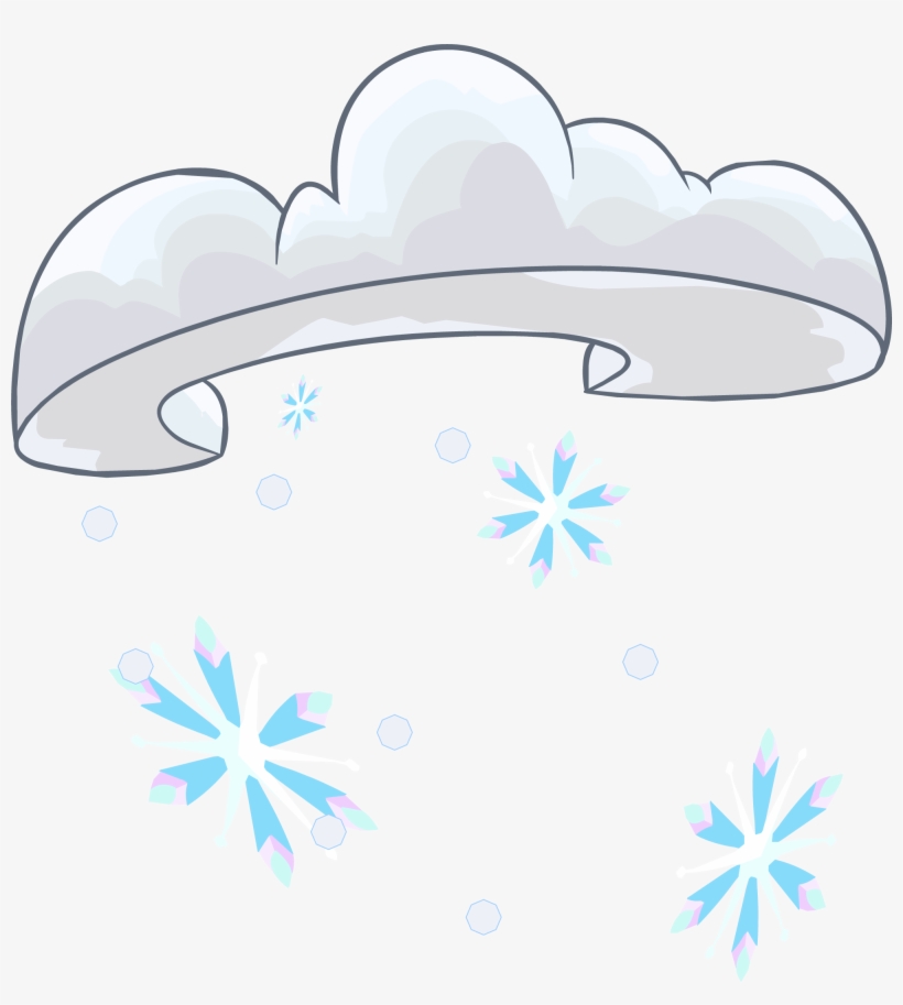 Personal Flurry - Club Penguin Cloud Hat, transparent png download
