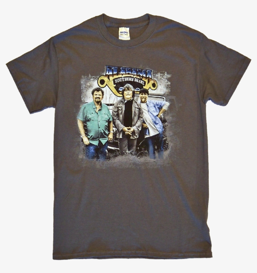 Alabama Charcoal Tee- Southern Drawl Album Cover Photo - Alabama, transparent png download