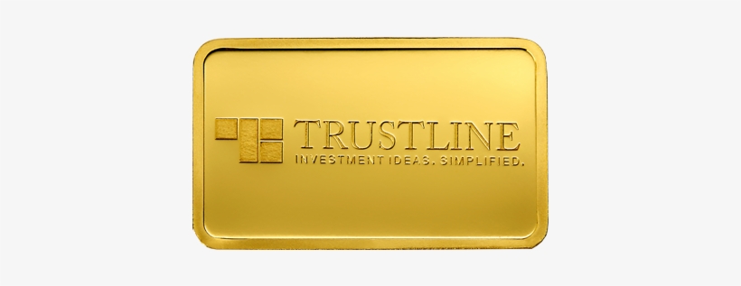 Gold Ingot Trustline 10 Gm - .com, transparent png download