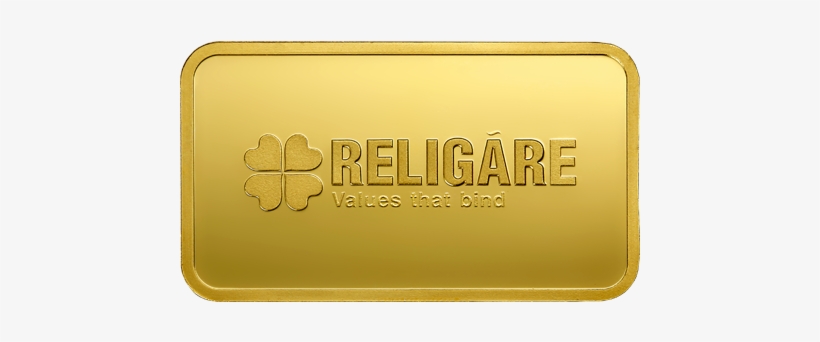 Gold Ingot Religare 100 Gm - .com, transparent png download