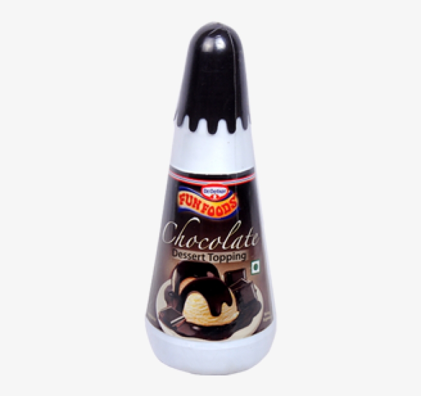 Fun Foods Chocolate Syrup 300gm - Funfoods Dessert Topping Chocolate, transparent png download