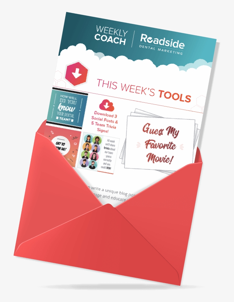 Weekly Coach Sample Email - Brochure, transparent png download