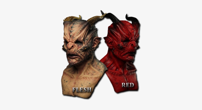 Demon Silicone Mask - Immortal Masks Demon, transparent png download