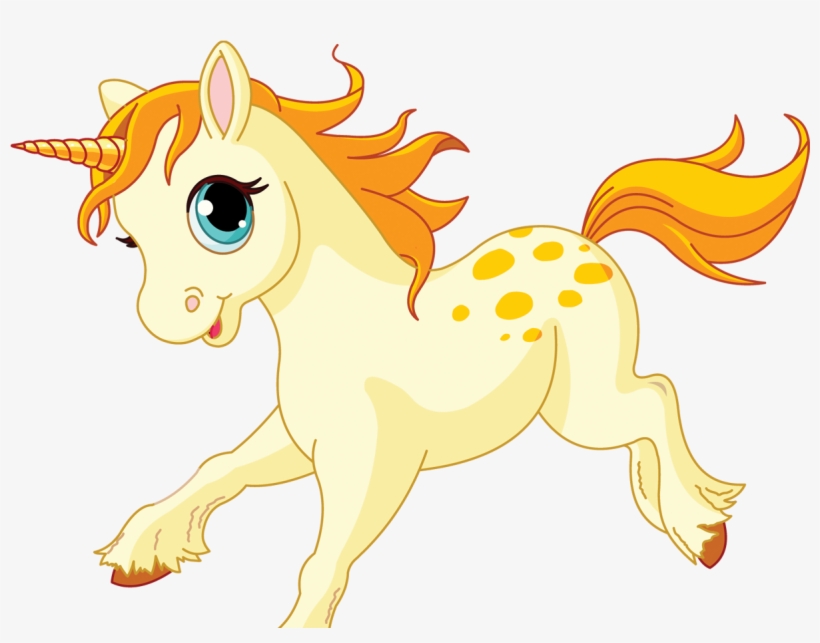 Cornify Happiness - Sticker Petite Licorne Au Galop, transparent png download
