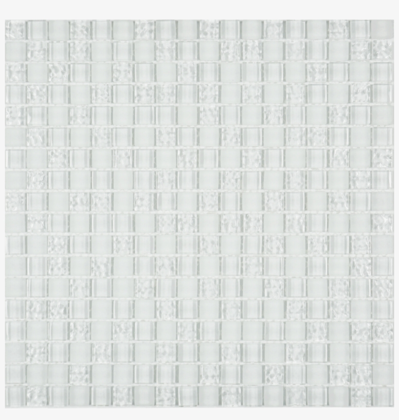 Mini White Small Dot Glass Mosaic Tile - Beige, transparent png download